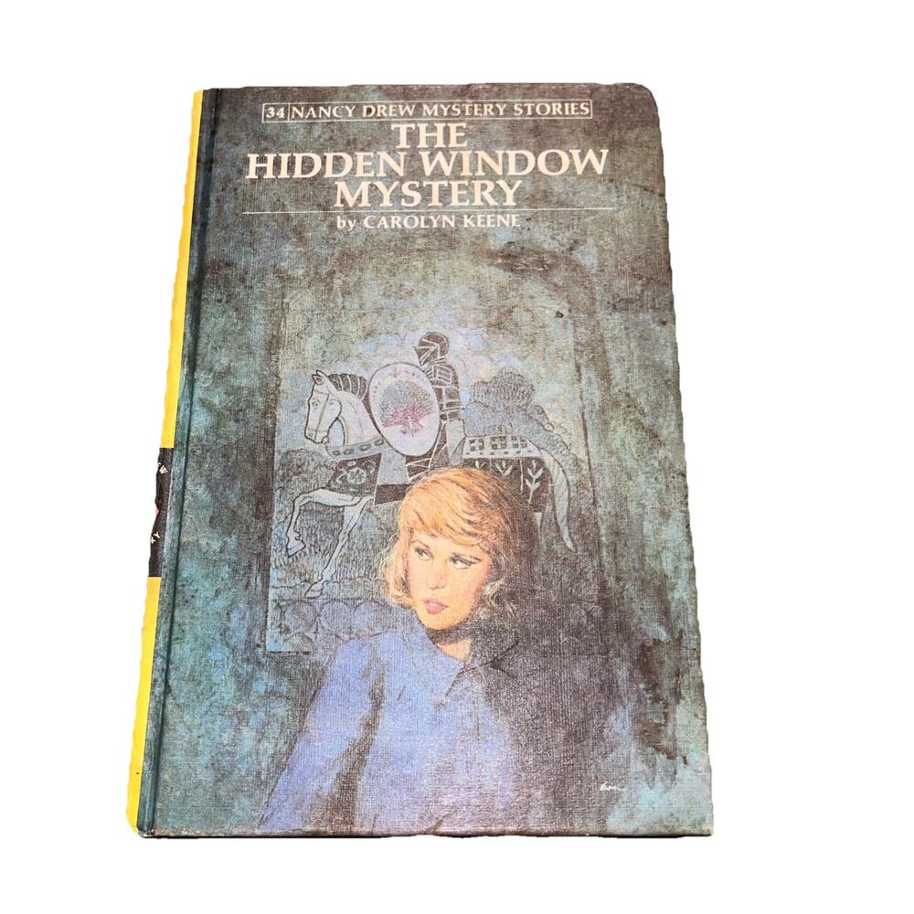 Vintage Nancy Drew The Hidden Window Mystery - Carolyn Keene - 1975 Printing #34